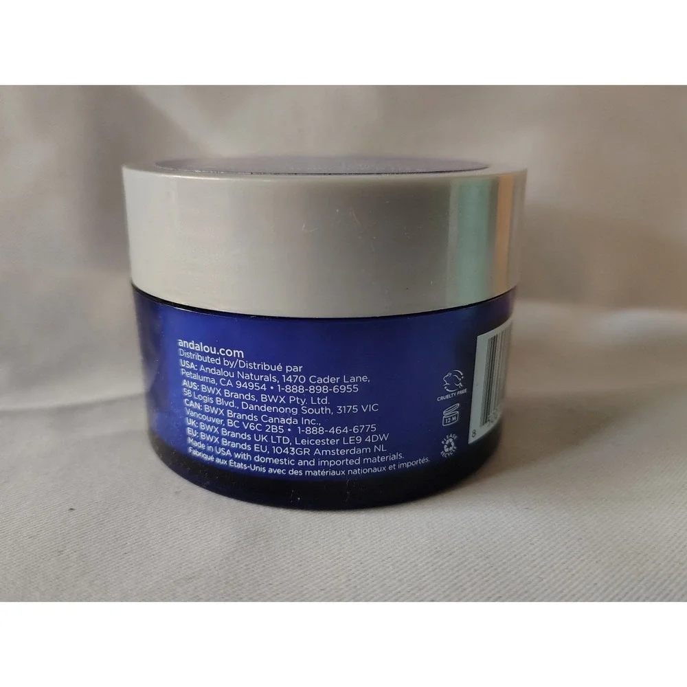 Andalou Naturals Deep Hydration Nourishing Cleansing Face Balm Make Up Remover
